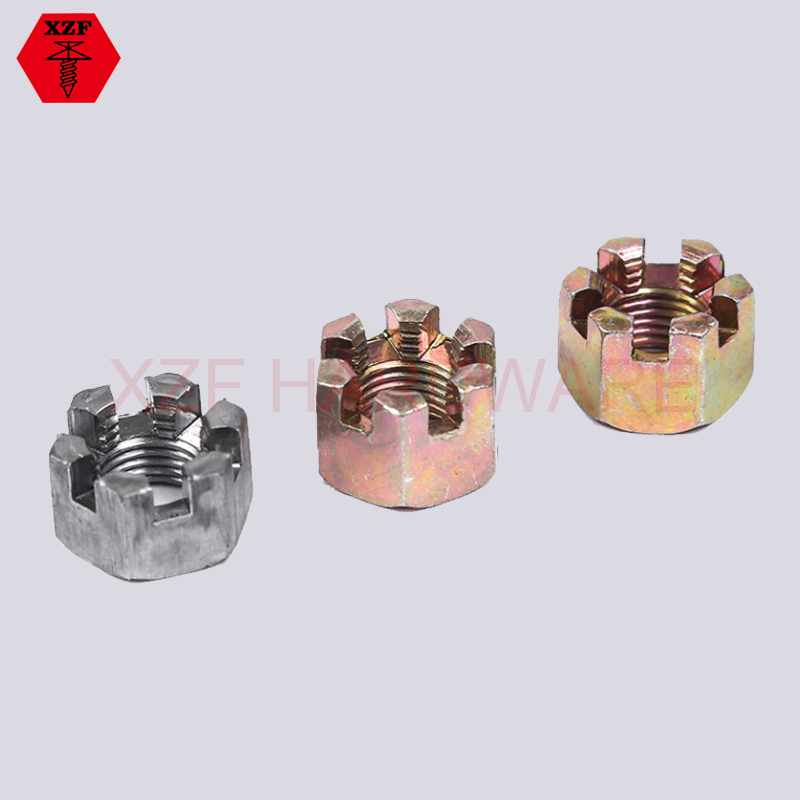 Slotted Hex Nuts