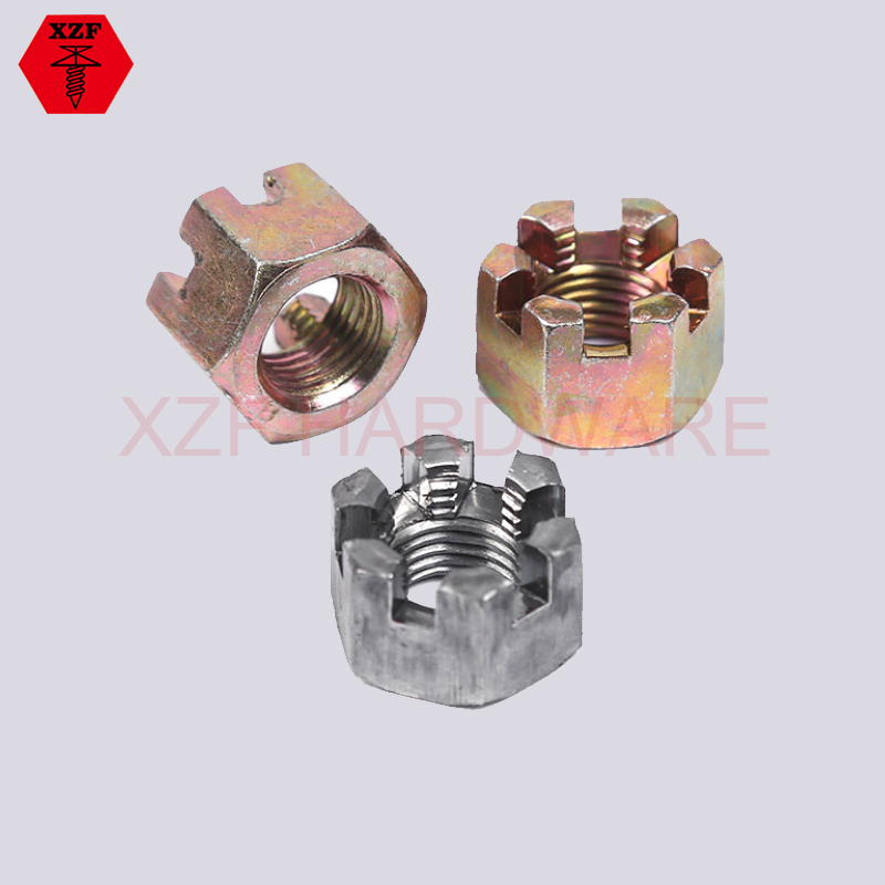 Slotted Hex Nuts