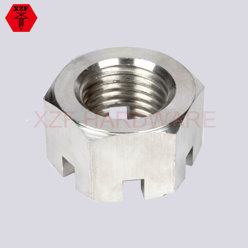 Slotted Hex Nuts