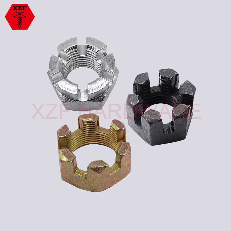 Slotted Hex Nuts