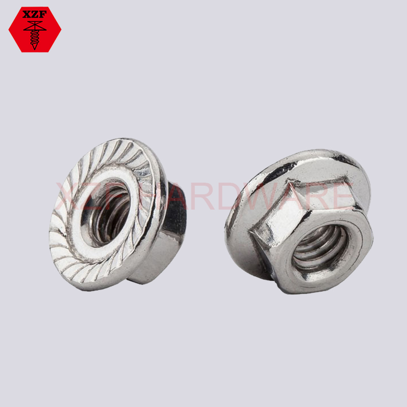 Hex Flange Nuts DIN6923