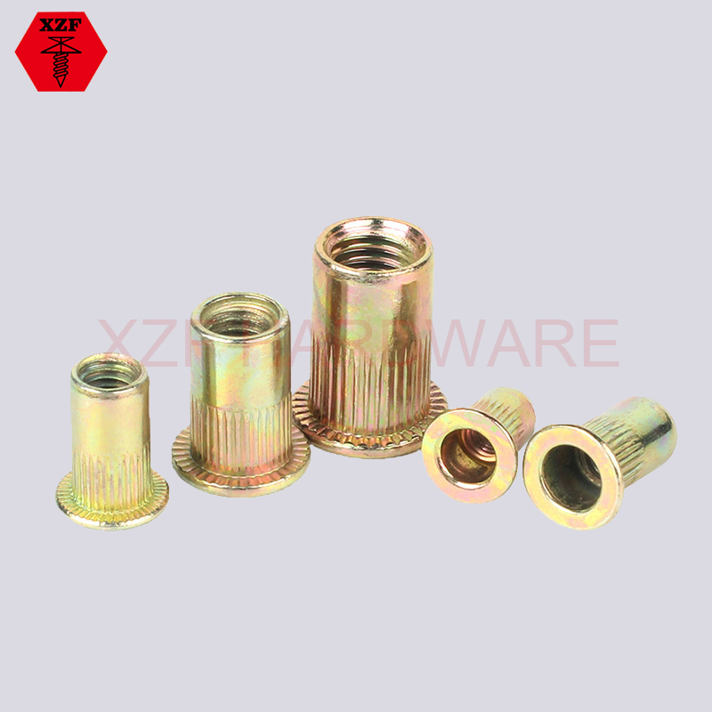 Flat Head Round Riveted Nuts